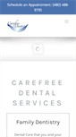 Mobile Screenshot of carefreedentists.com